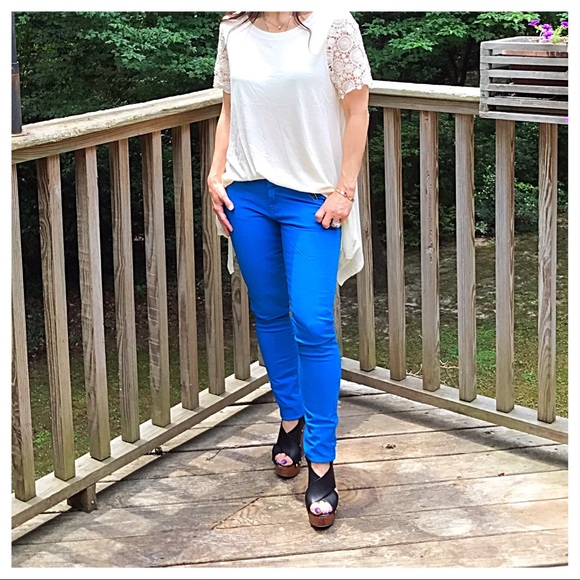 ✨LAST ONES✨Royal blue jeans - Picture 3 of 7