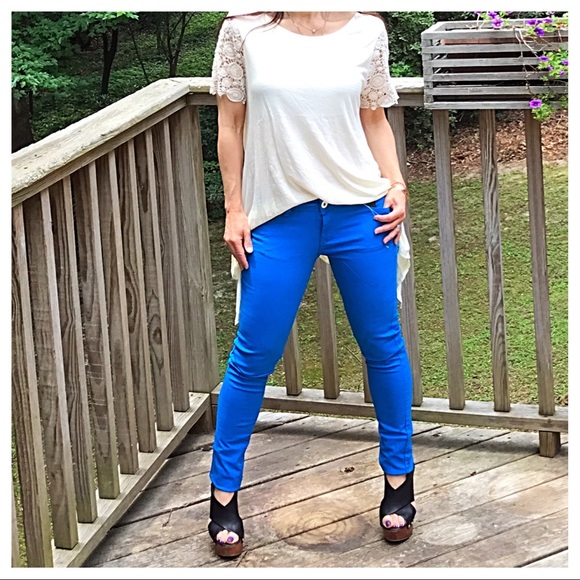 ✨LAST ONES✨Royal blue jeans - Picture 4 of 7