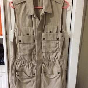 Ralph Lauren Sport long Cargo Vest Size L