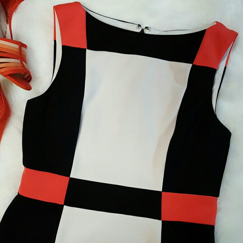Color block dress sz 8