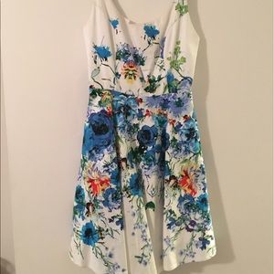 Lulu's Floral Print Dress