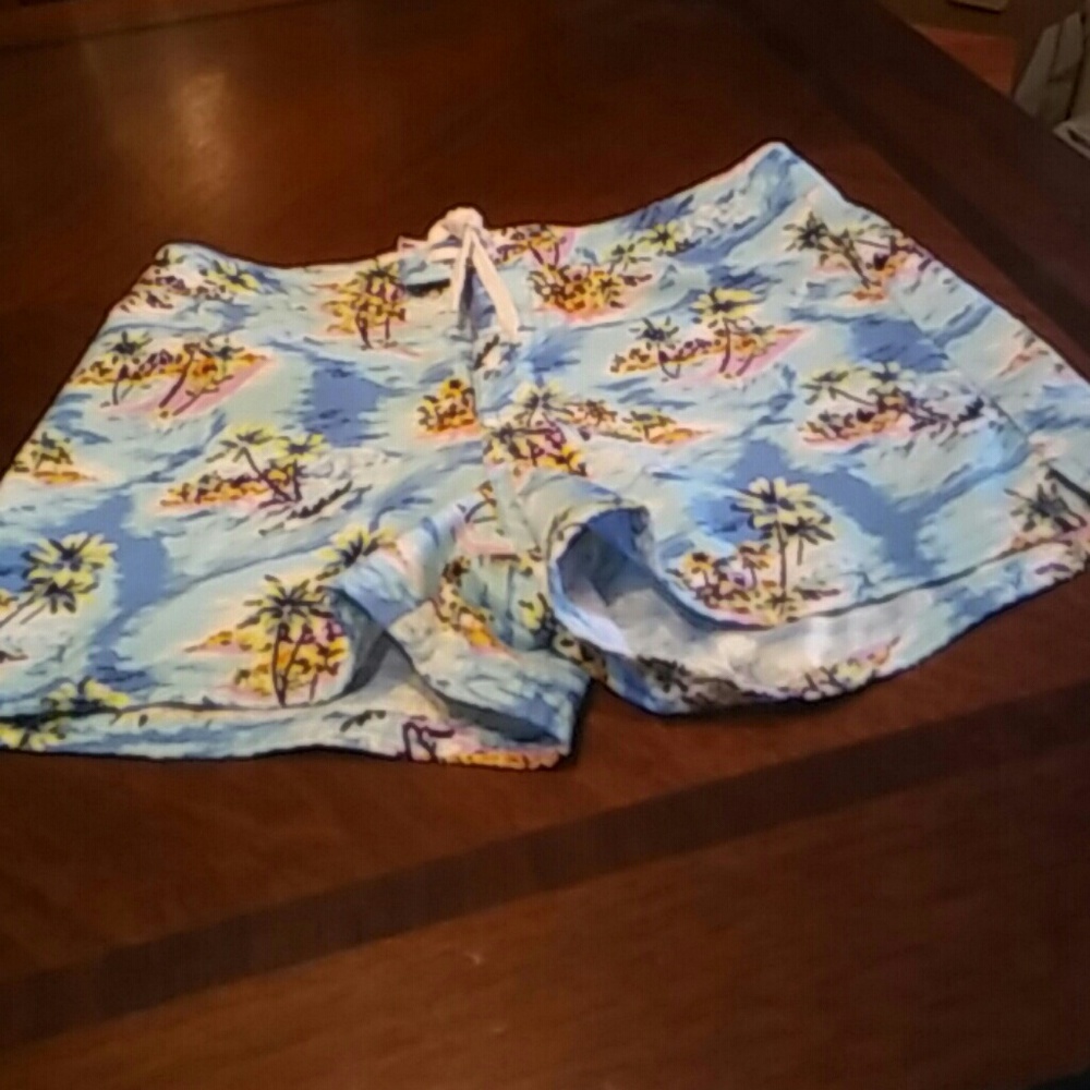 Size 14 girls bathing suit shorts