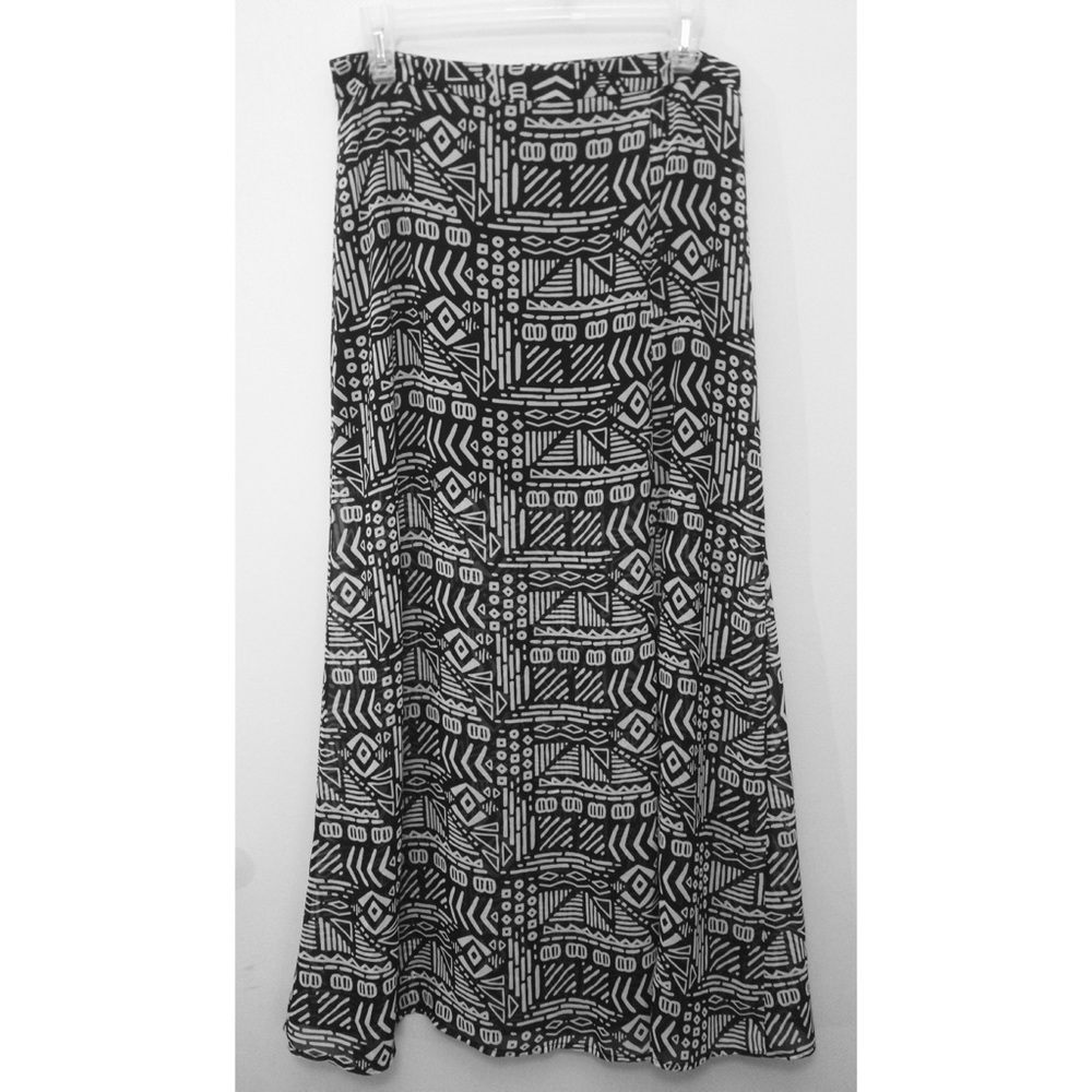 Tribal maxi skirt