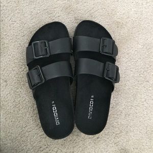 H&M Divided Black sandals