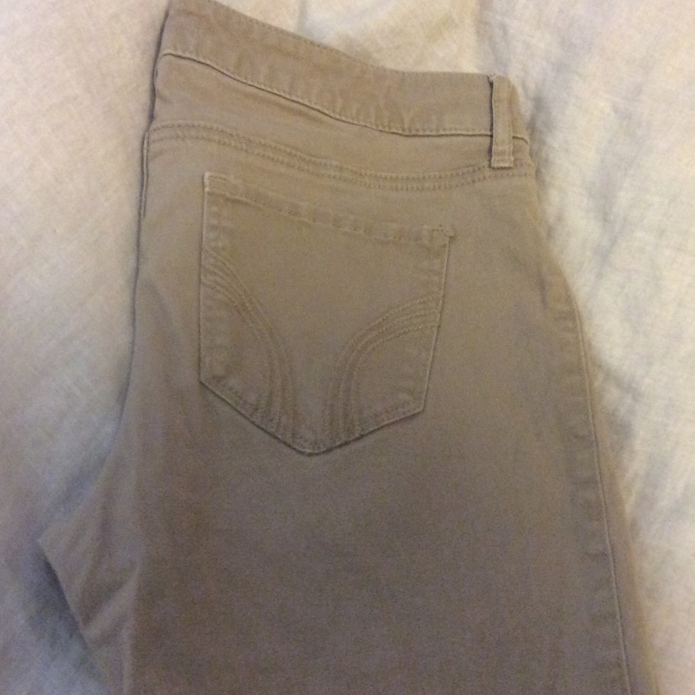 Khaki Skinny Jeans, 9r, W29, L31