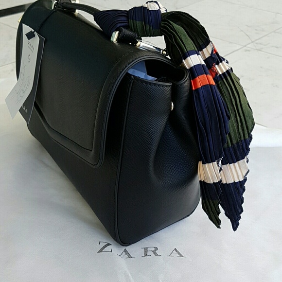 Zara Bags Zara Mini City Bag Convertible Backpack Black Poshmark