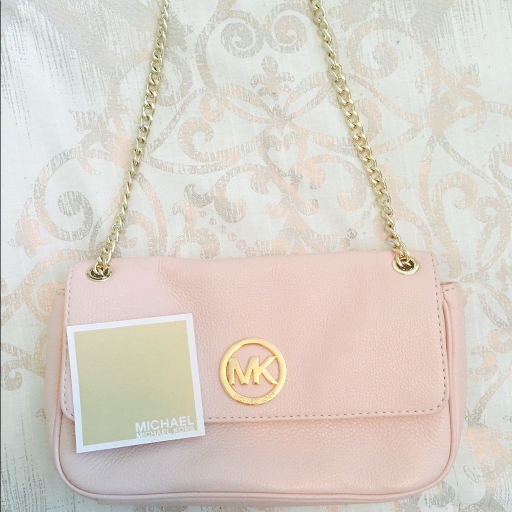 Michael Kors pastel pink purse