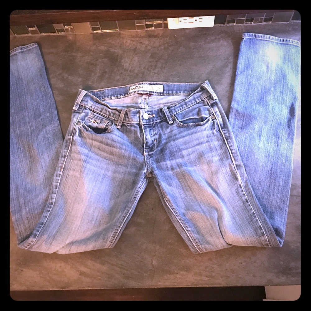 Hollister jeans size 1R stretch, straight leg