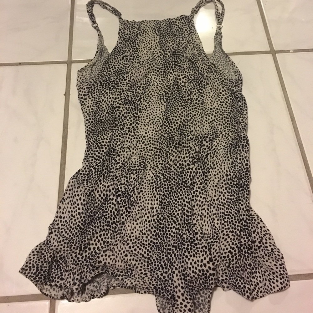 Leopard Romper