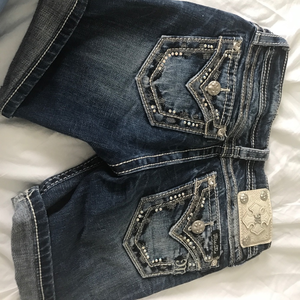 Miss Me midi shorts