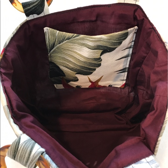 Handmade Bark Cloth Bag - Picture 3 of 3