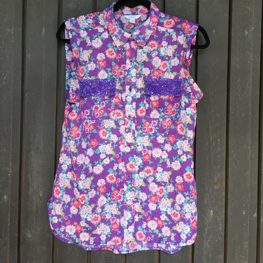 Sleeve less top