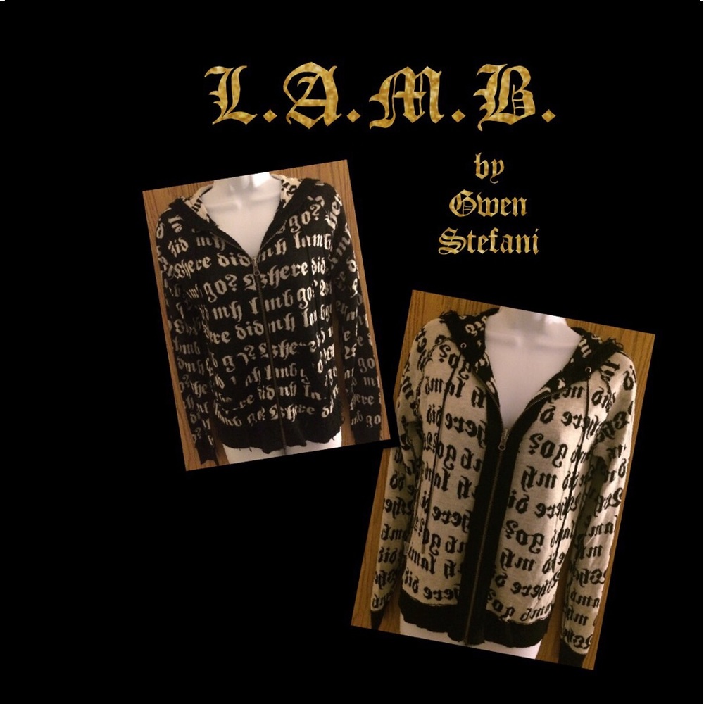 LAMB by Gwen Stefani Where Did My Lamb Go Hoodie!
