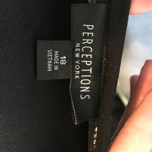 Perceptions Dress polka dot Size 18 - Picture 3 of 4