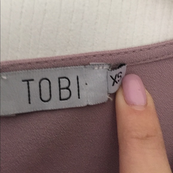 Tobi purple Blouse - Picture 2 of 5
