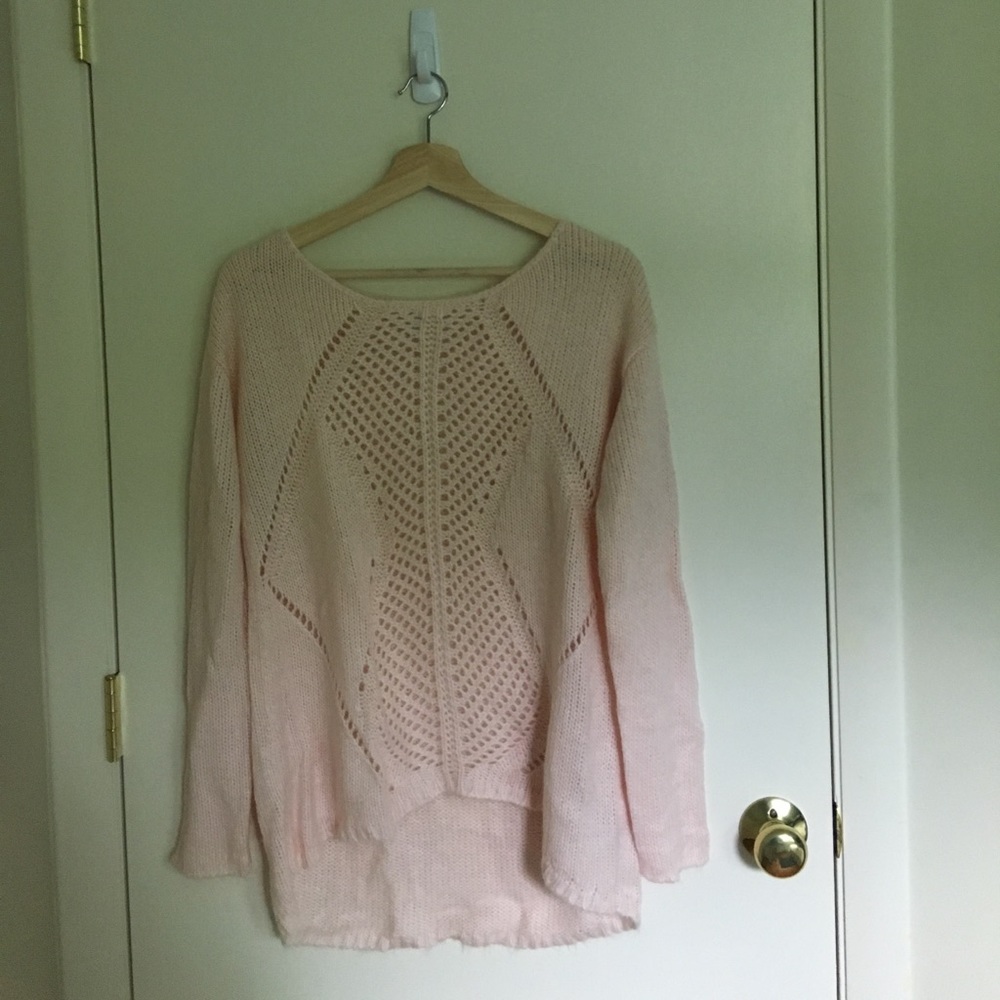 dELiA*s Baby Pink Sweater