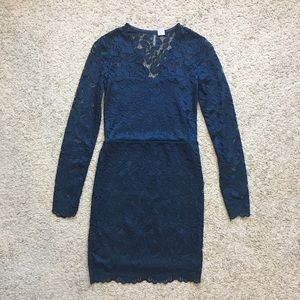 H&M Lace Floral Lace Dress