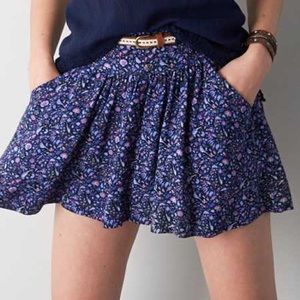 American Eagle Floral Skirt
