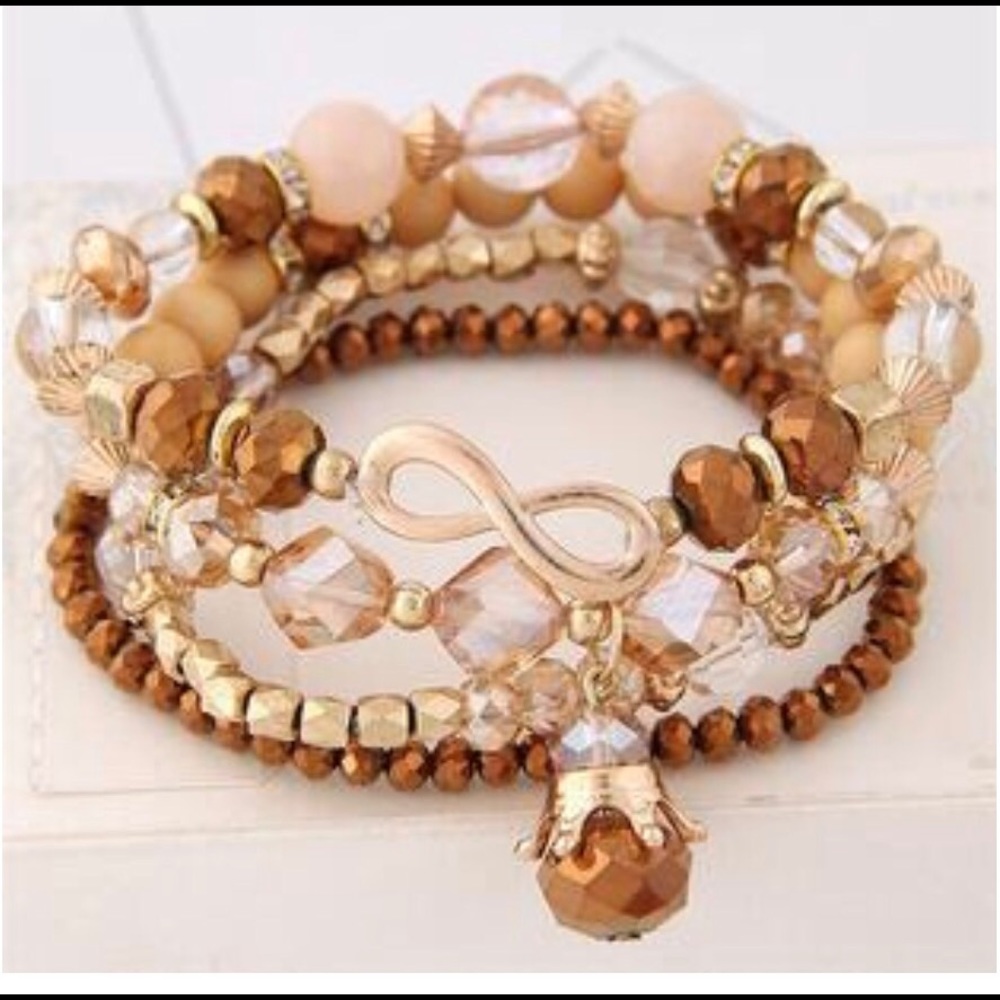 Crown me Infinity Bangles