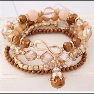 Crown me Infinity Bangles