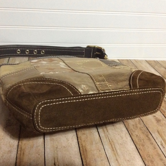 🌀Coach Signature Patchwork Duffle - Picture 5 of 8