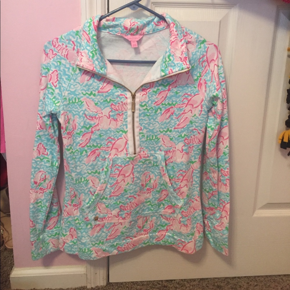Lilly Pulitzer Lobstah Roll pullover