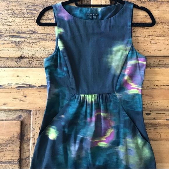 Theory Dresses & Skirts - THEORY Cotton Pocketed Tank Dress