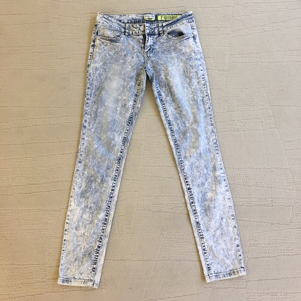 Indigo Rein Acid Wash Jeans