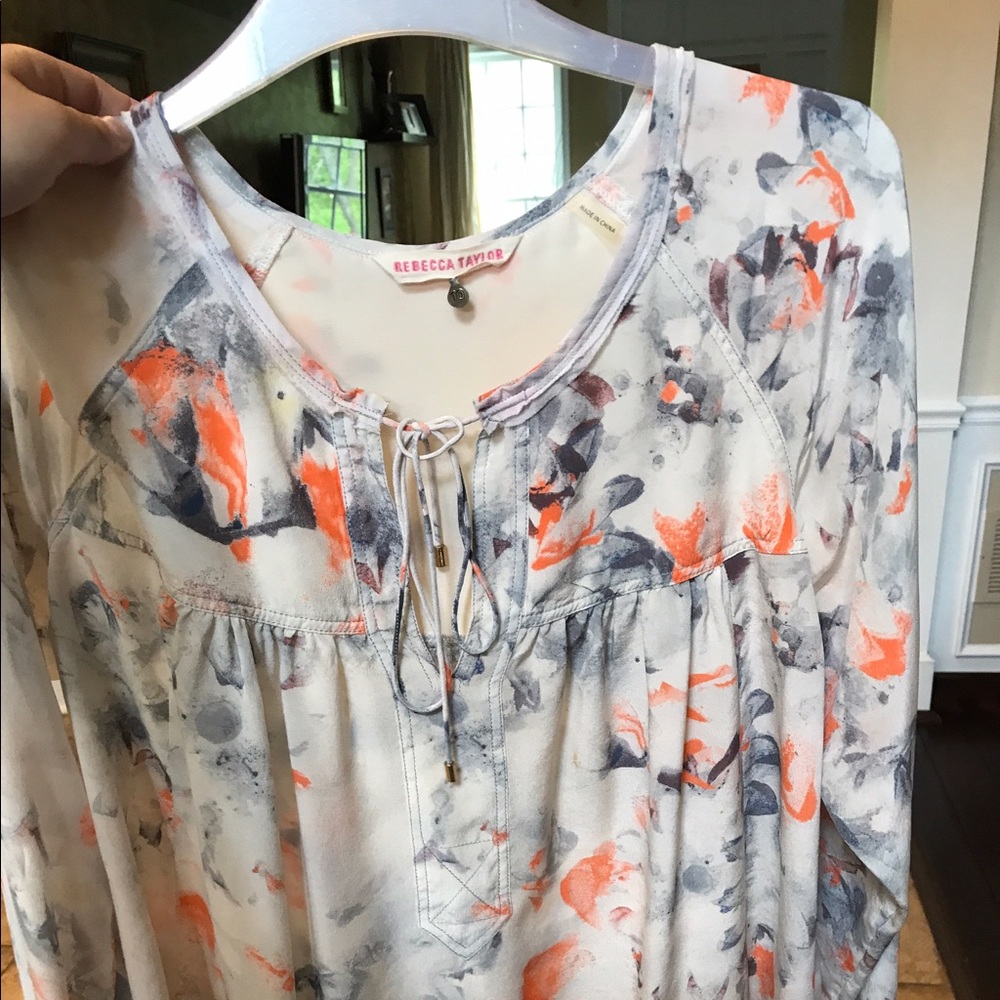 Rebecca Taylor Floral Shirt