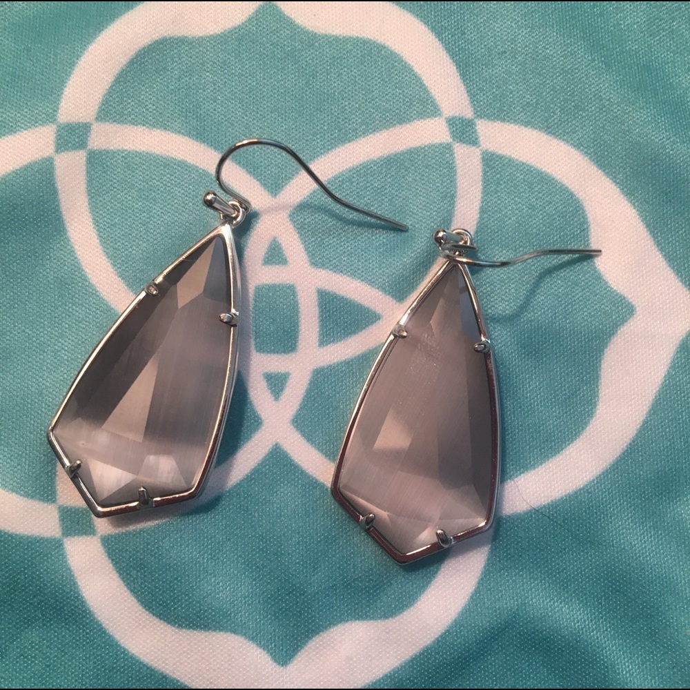 For Andie1955 Kendra Scott Slate and Silver Carlas