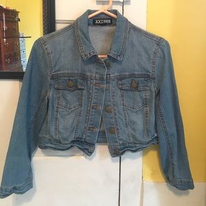 Forever 21 Cropped Denim Jacket