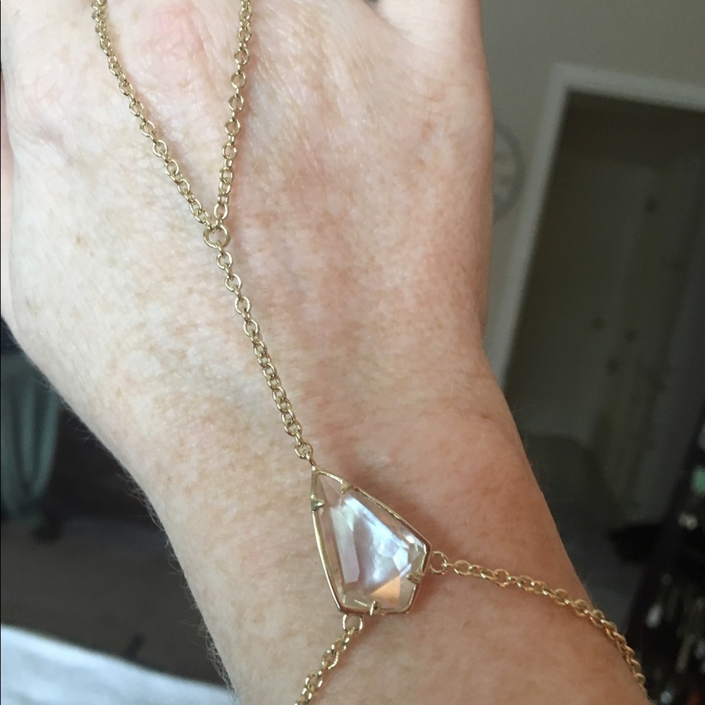 Kendra Scott Lyle Ivory MOP Hand Chain