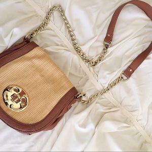 Emma Fox small crossbody leather bag