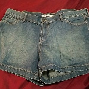 Blue jeans shorts