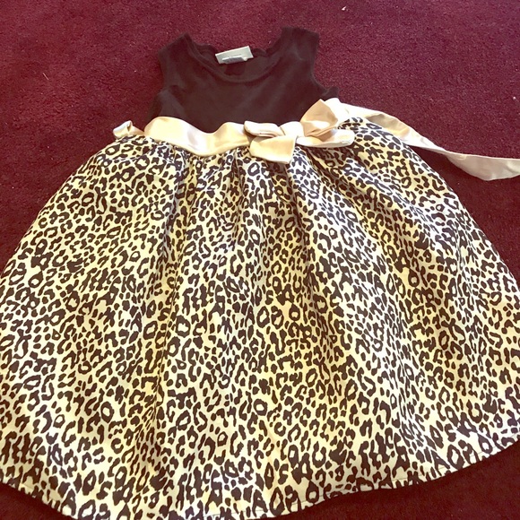 Girls Cheetah dress - Picture 1 of 4