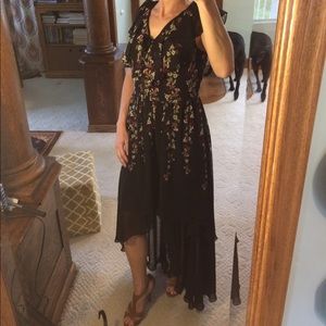 Lauren Conrad Runway High-low Floral Maxi Dress