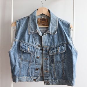 Vintage Denim Vest
