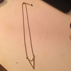 A gold heat necklace