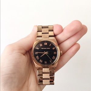 Michael Kors rose gold watch