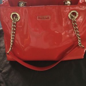 Red-Orange medium size kate Spade Bag