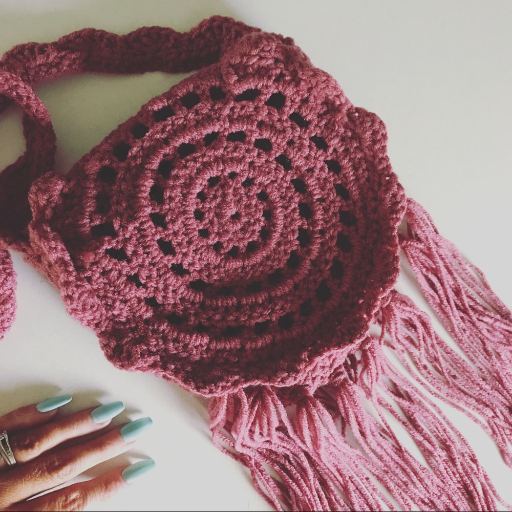 Boho Crochet Bag