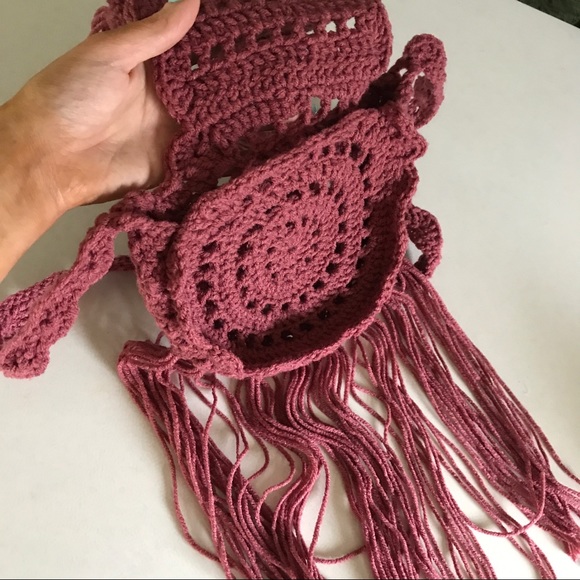 Boho Crochet Bag - Picture 2 of 8