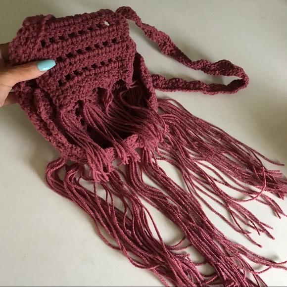 Boho Crochet Bag - Picture 3 of 8