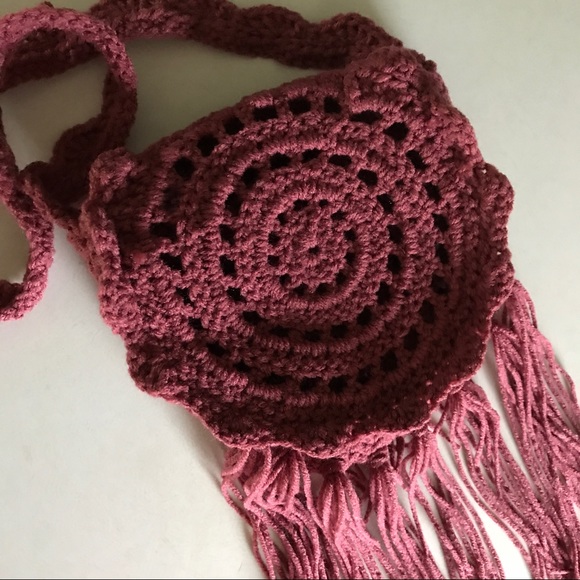 Boho Crochet Bag - Picture 6 of 8
