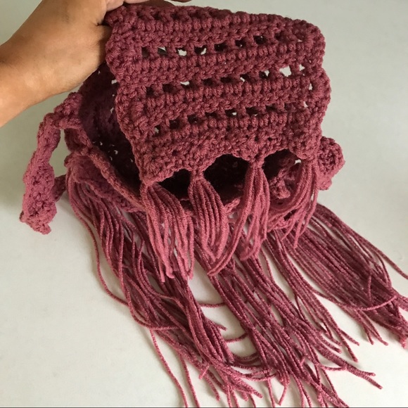 Boho Crochet Bag - Picture 7 of 8