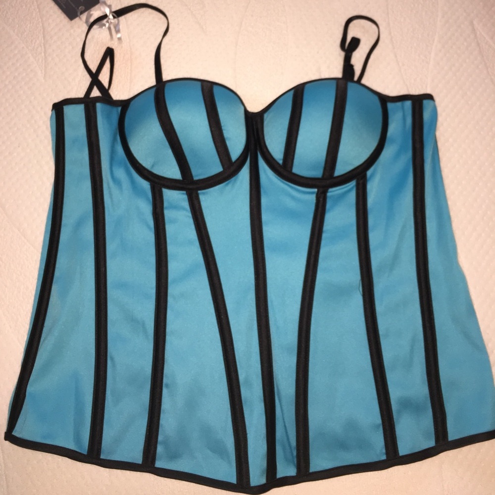 Zip up corset. Never worn. Boutique sale!
