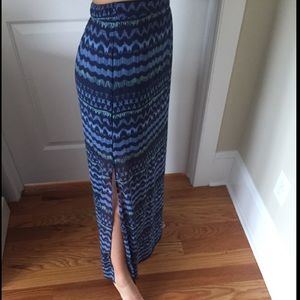 Hollister maxi skirt