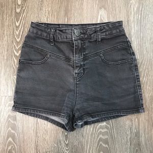 BDG Black Super High Rise Seam Short Size 25