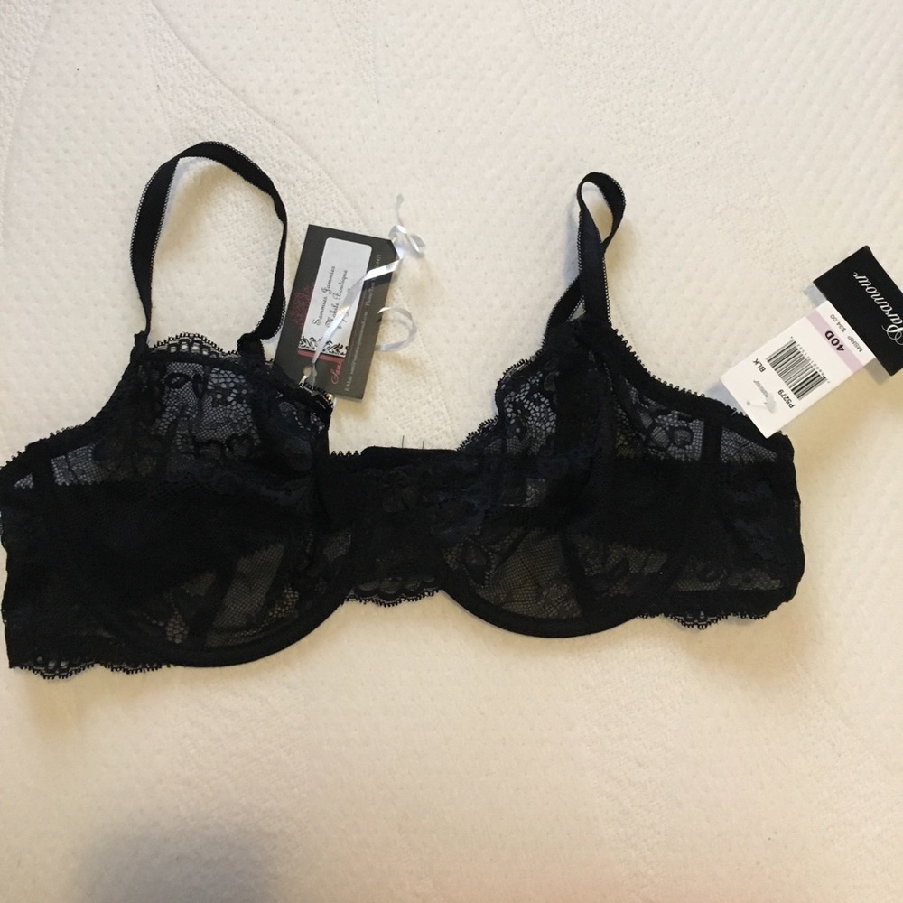 Never worn, new with tags, sexy lacy bra.