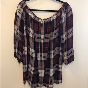 ANTHROPOLOGIE plaid dress
